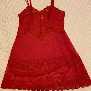 Wacoal lace babydoll slip